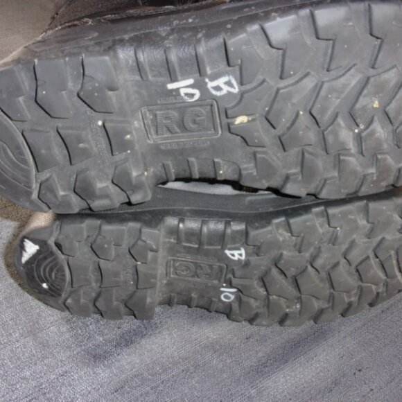 RESPONSE GEAR BY T.O.F.O. BLACK SIDE ZIP TACTICAL WORK SIZE 7 BOOTS SV 282 main image 6